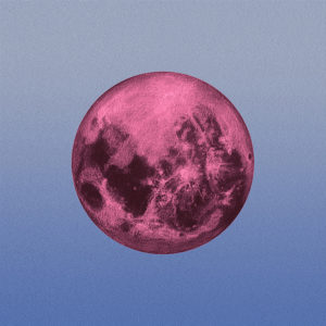 mid day moon, giclee from pastel, various sizes, 2016