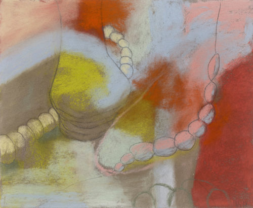 sea threads #1, pastel, 9.5 x 8 in., 2008