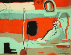 shape shifters, pastel, 9 x 10.5 in., 2009