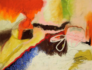 a walk on the wild side, pastel, 19.5 x 25 in., 2008