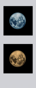 two moons for you, giclee from pastel, 2014