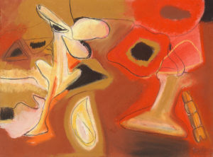 gorky rises #2, pastel, 10 x 12 in., 2006